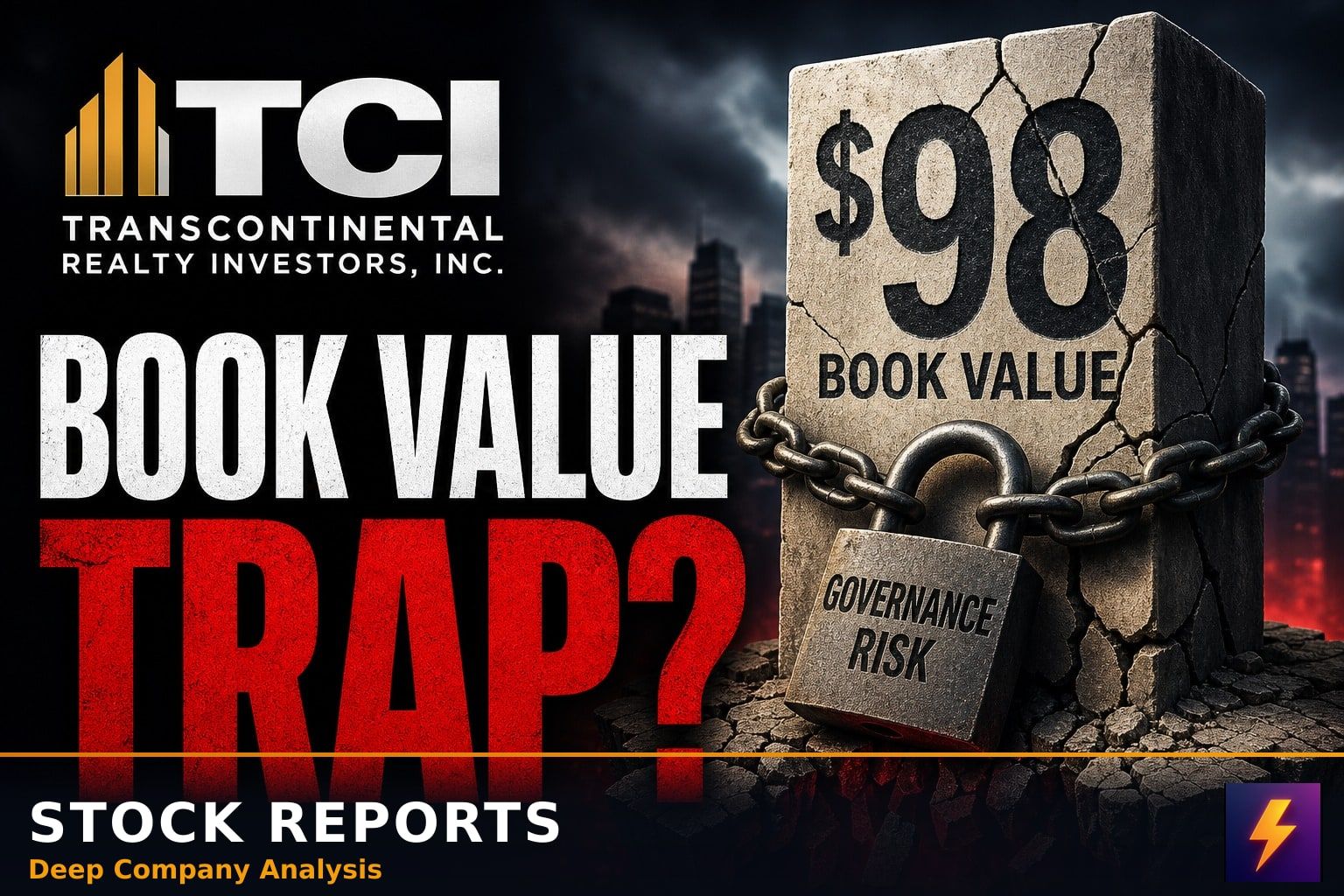 Transcontinental Realty Investors, Inc. (TCI) video thumbnail