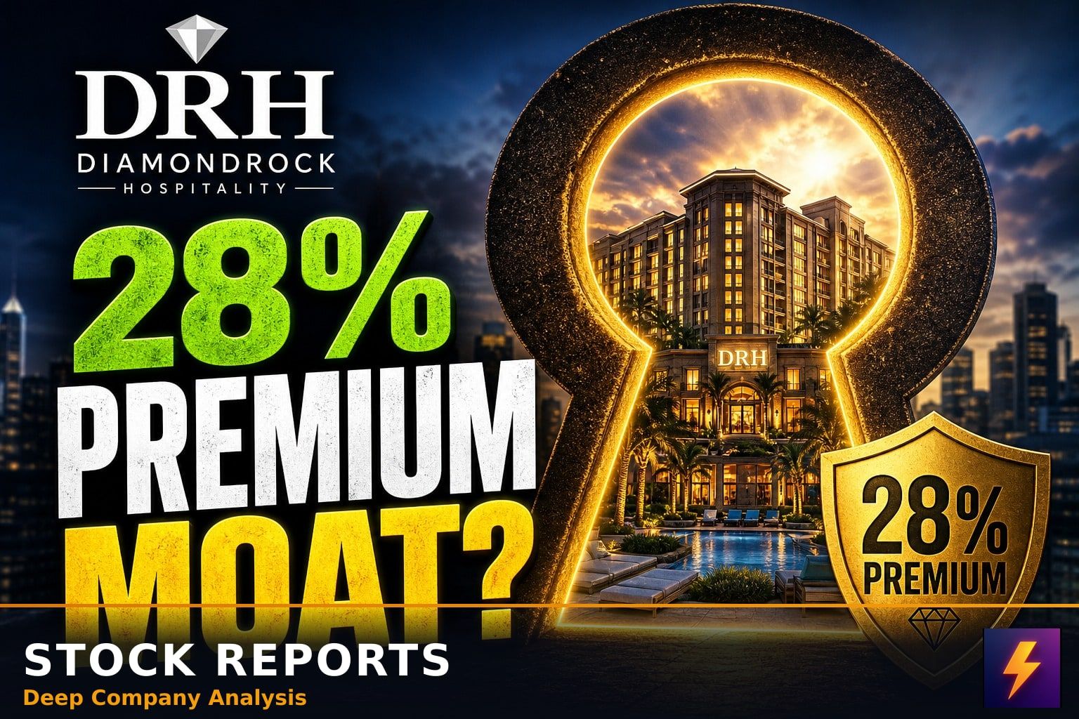 DiamondRock Hospitality Company (DRH) video thumbnail