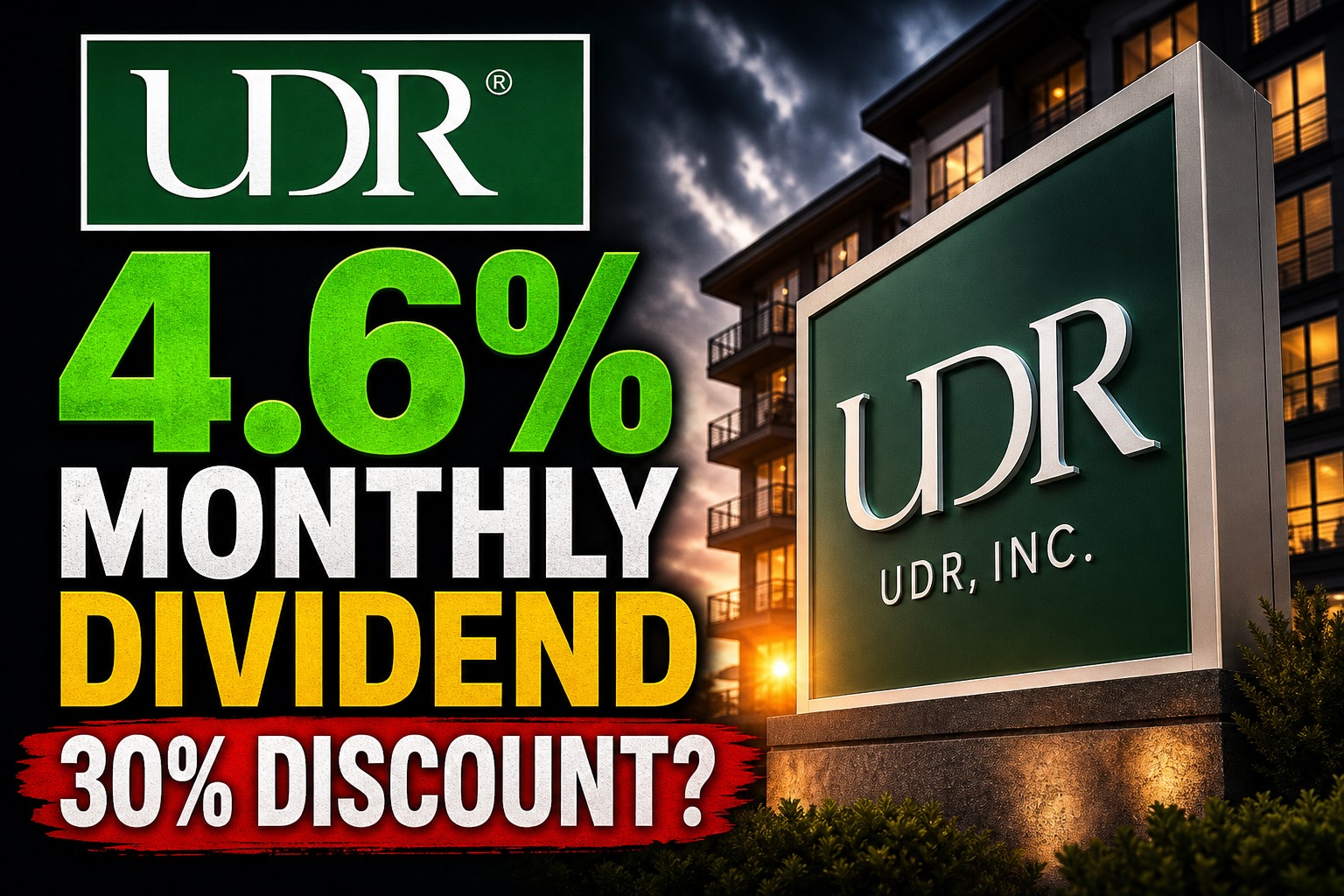 UDR, Inc. (UDR) video thumbnail