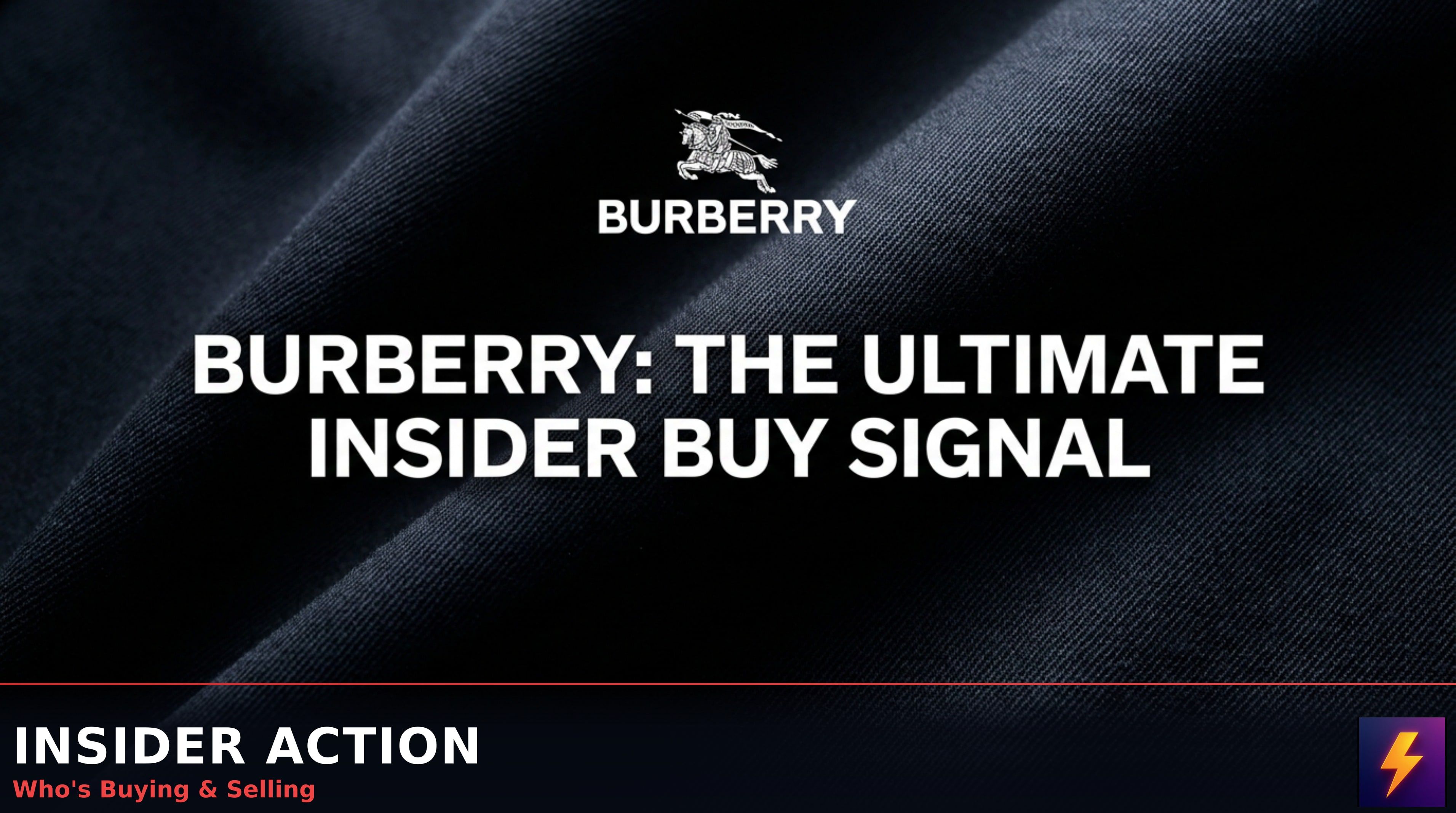 Burberry Group plc (BRBY.L) video thumbnail
