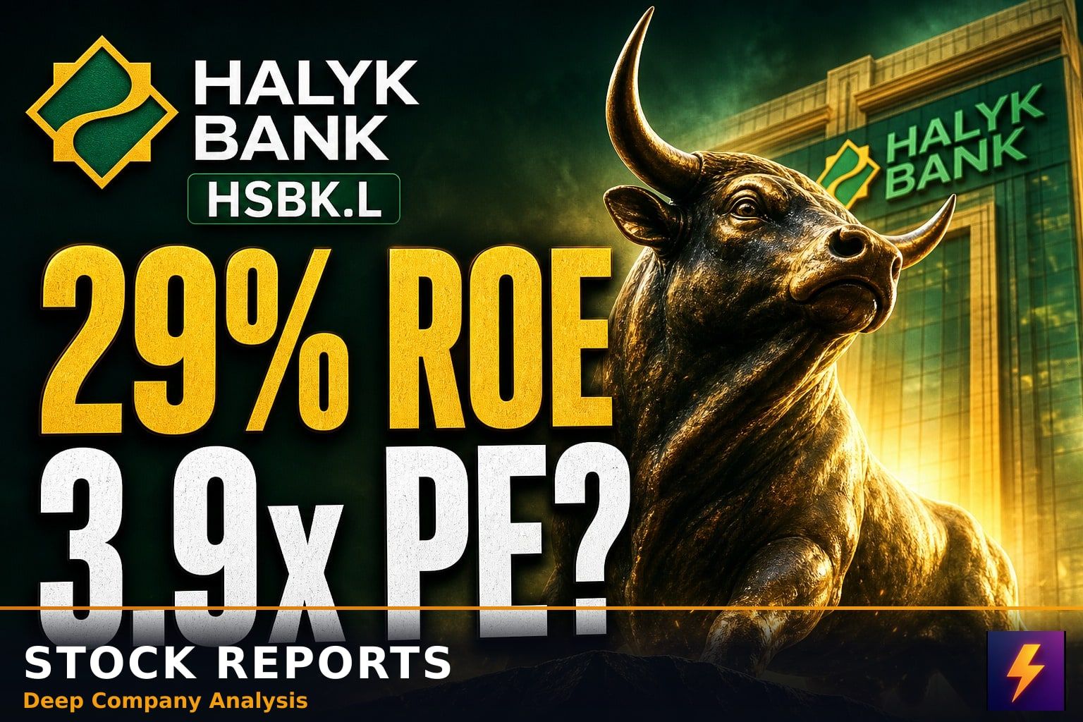 Halyk Bank of Kazakhstan Joint Stock Company (HSBK.L) video thumbnail