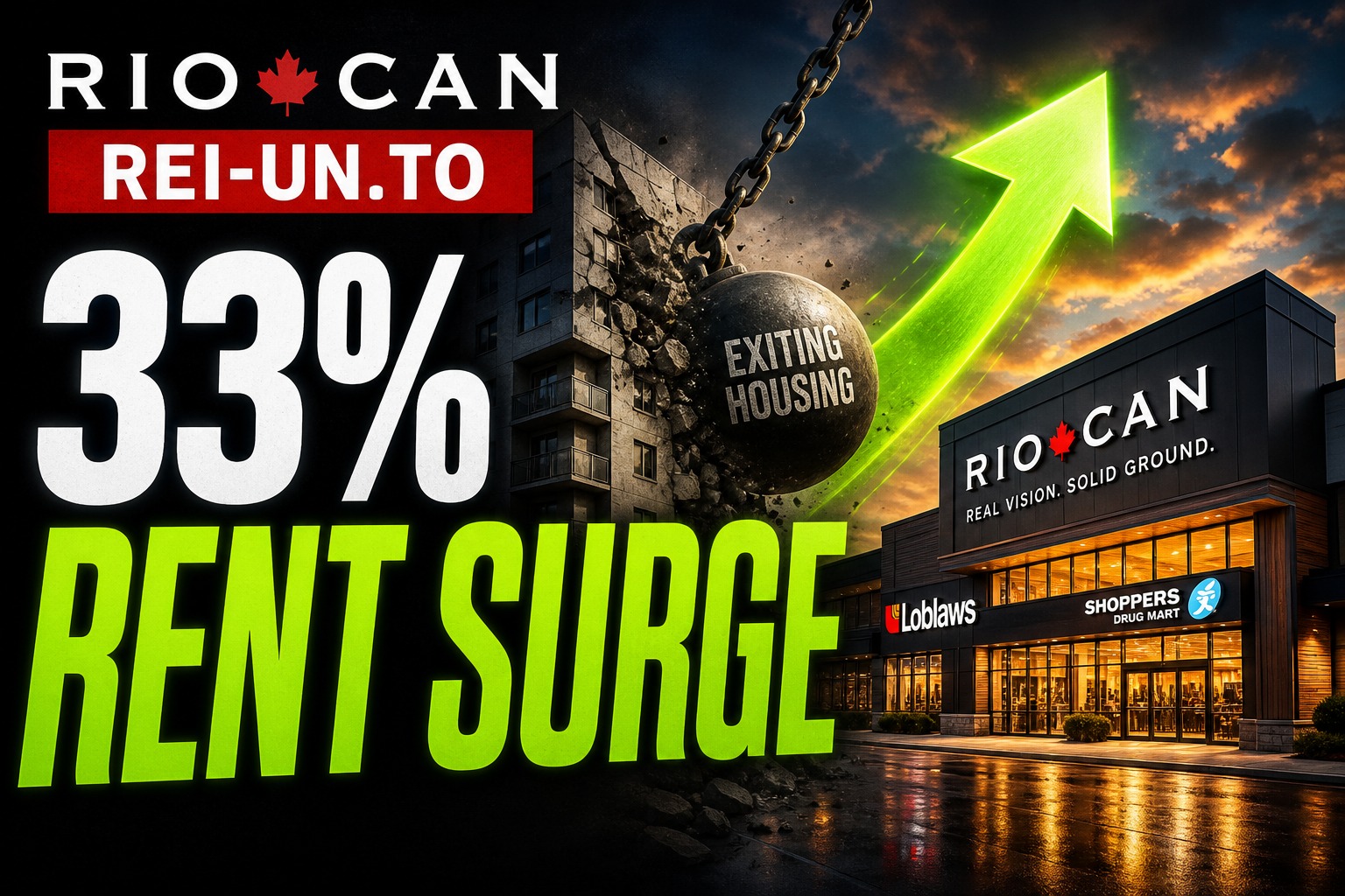RioCan Real Estate Investment Trust (REI-UN.TO) video thumbnail