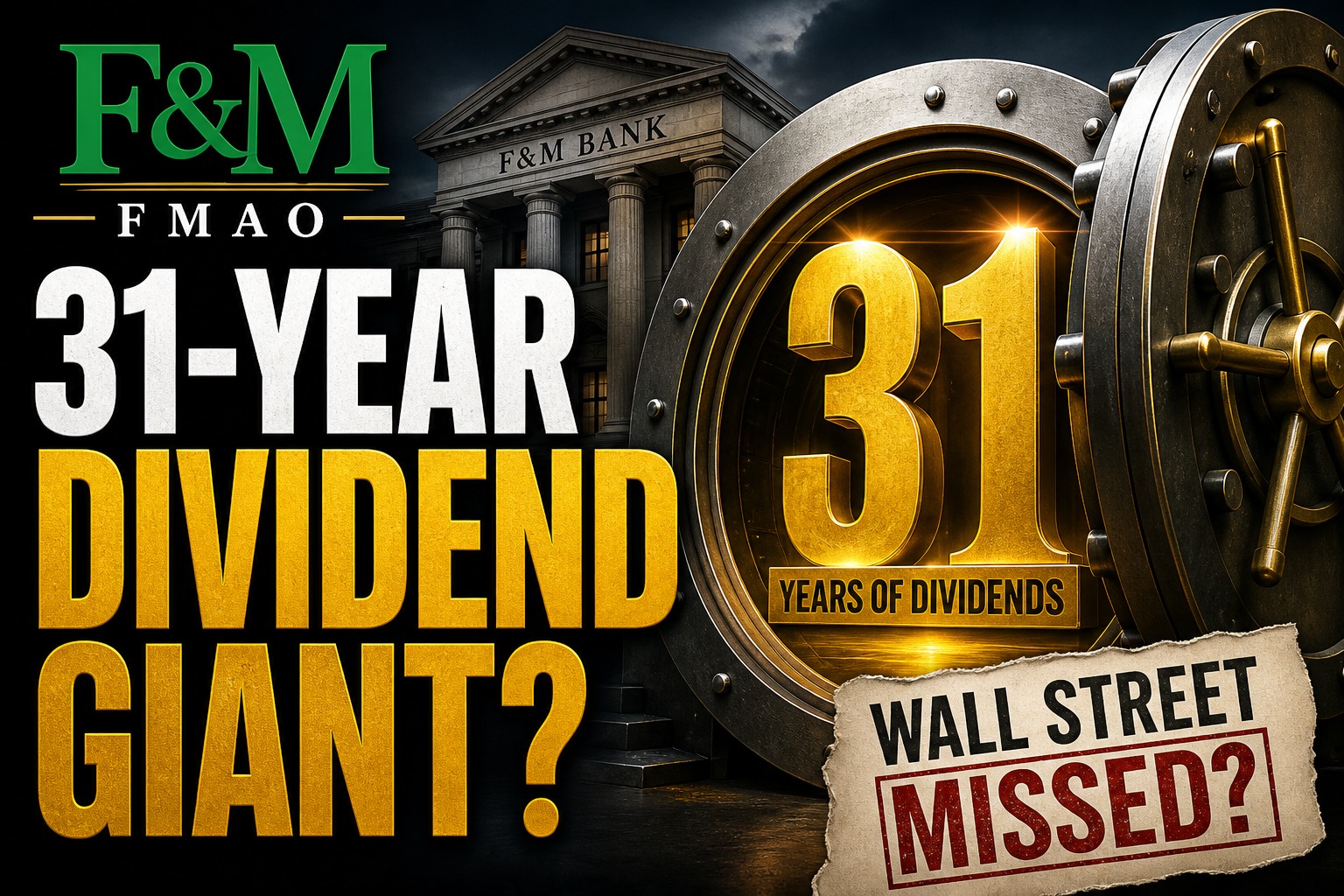 Farmers & Merchants Bancorp, Inc. (FMAO) video thumbnail