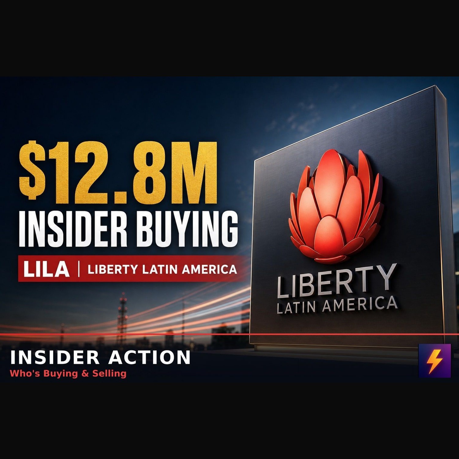$12.8M of Insider Buying at Liberty Latin America episode artwork