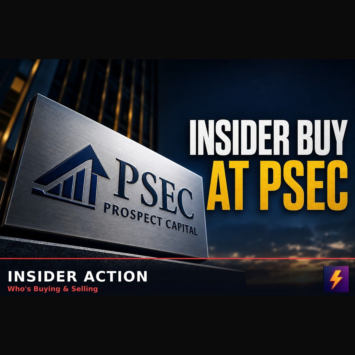 $4.67M of Insider Buying at Prospect Capital: The Real Signal episode artwork