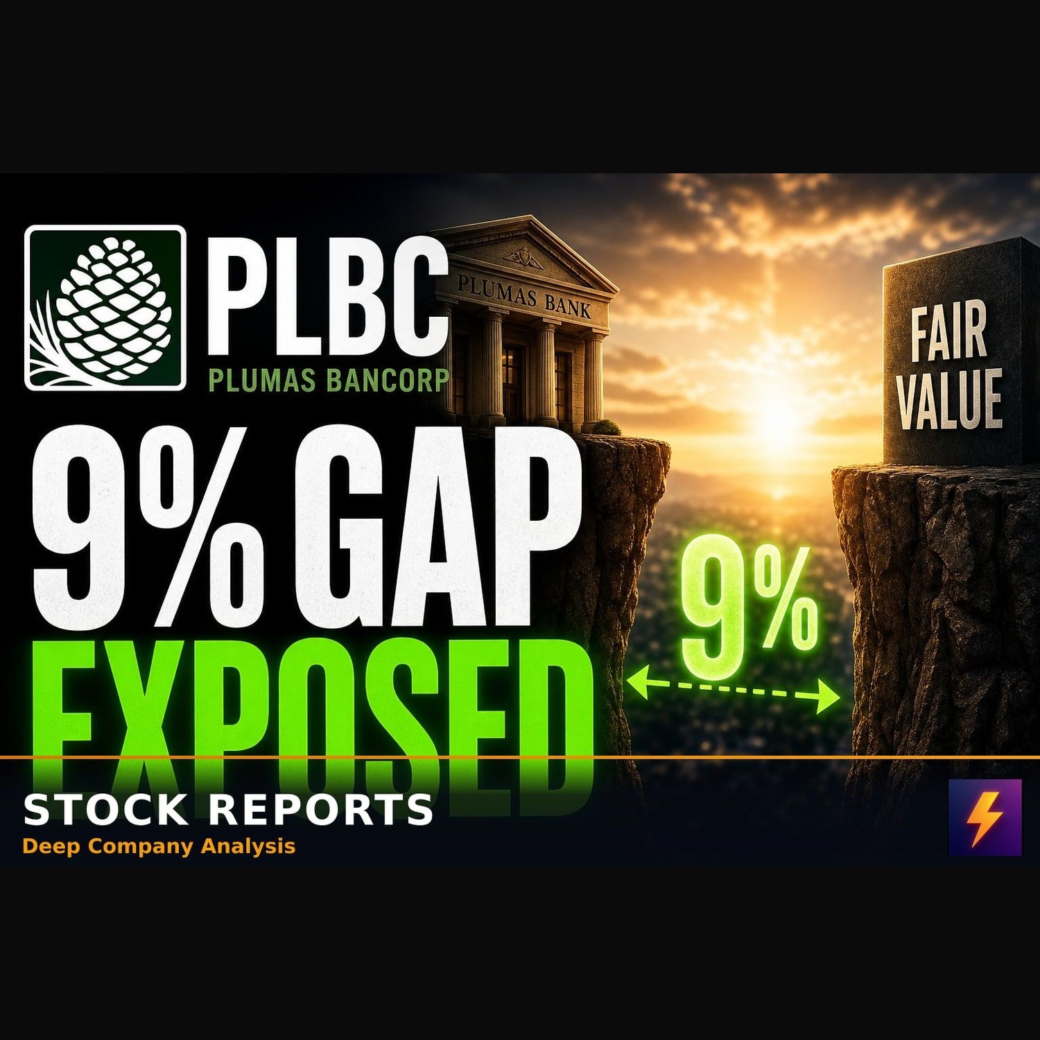 PLBC's Record Earnings Reveal a 9% Valuation Gap