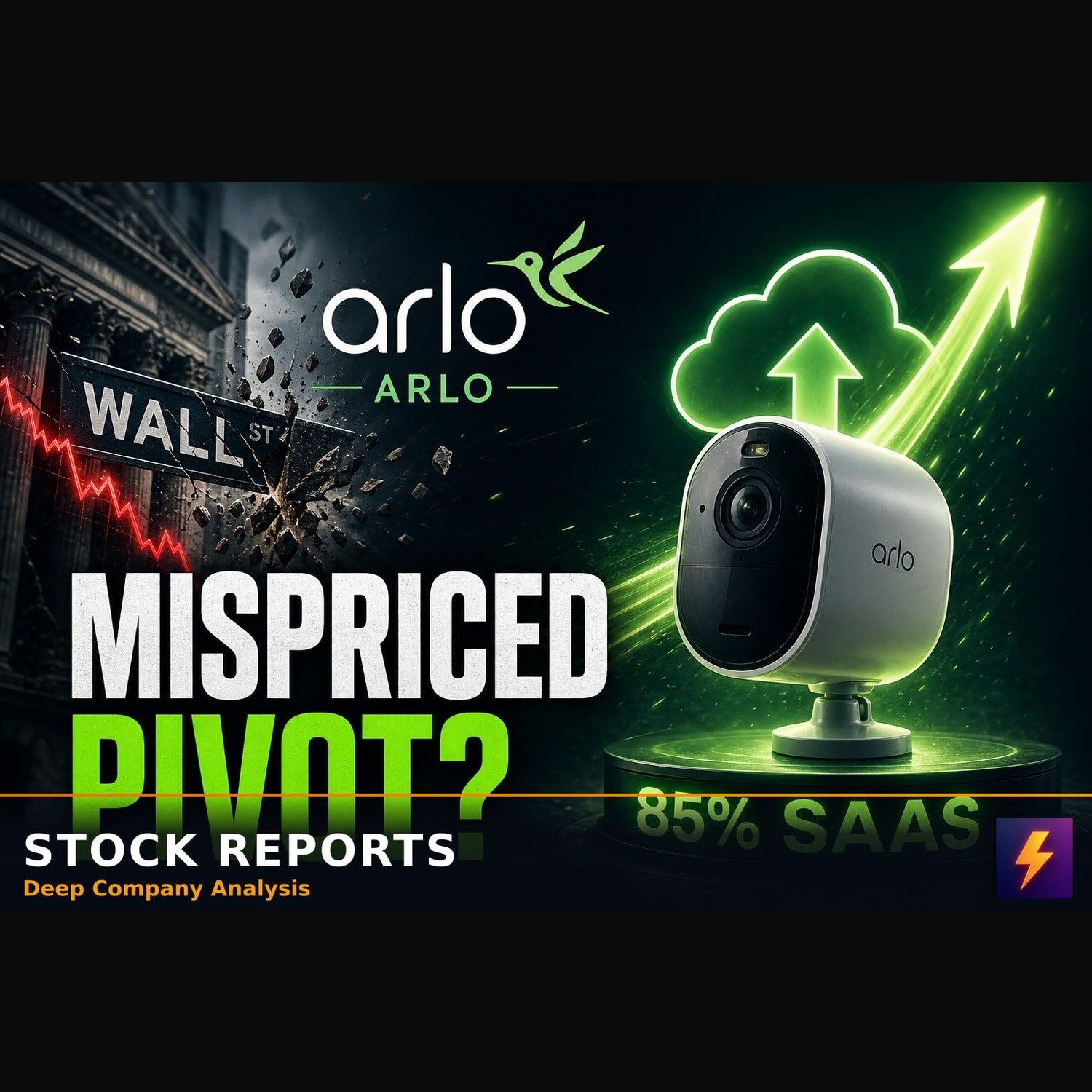 Wall Street Misprices ARLO’s 85% SaaS Pivot