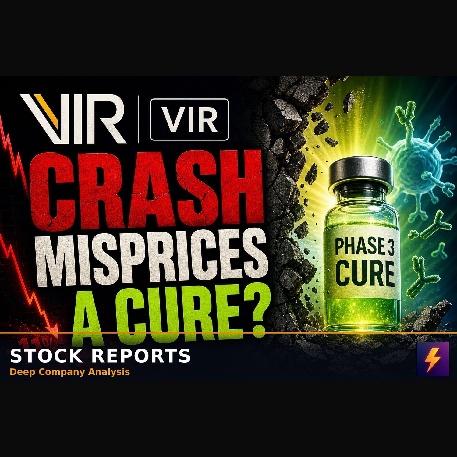 VIR Biotech's 11% Crash Misprices A Phase 3 Cure