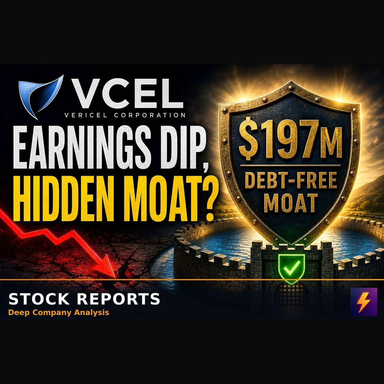 VCEL Earnings Dip Masks A Debt-Free $197M Moat