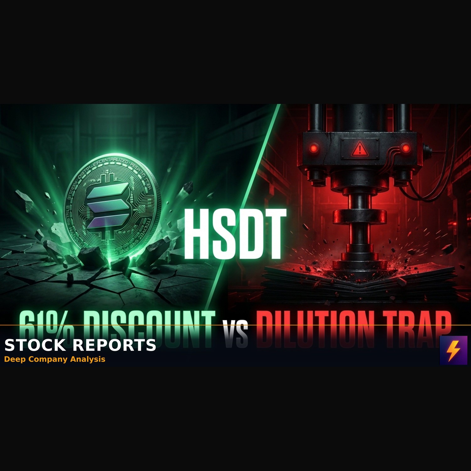 HSDT's 61% NAV Discount Capped by $250M Dilution