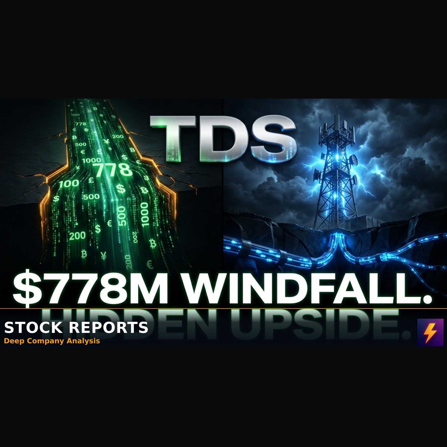 TDS stock's $778M windfall and hidden upside