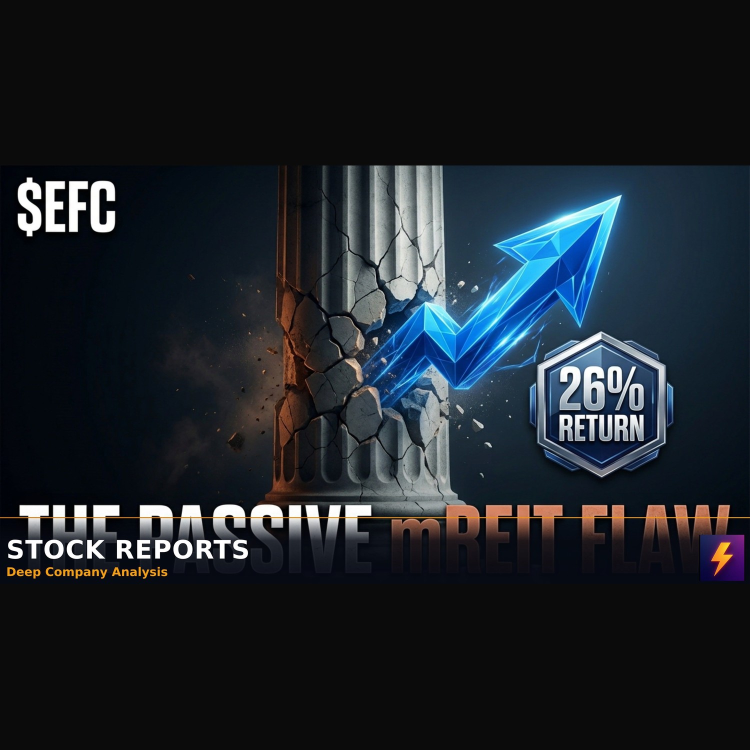 EFC's 26% Return Exposes the Flaw in Passive mREITs
