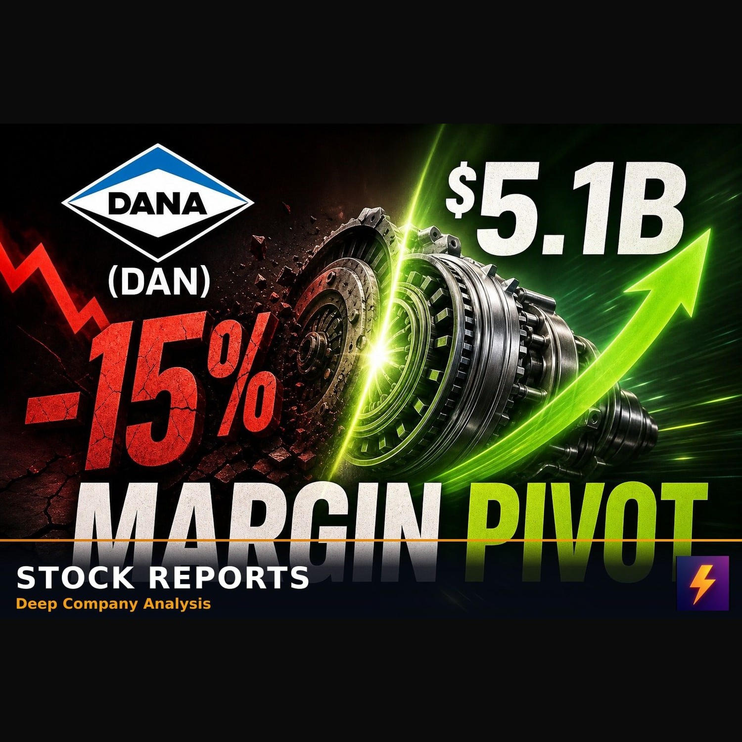 The 15% Dana (DAN) selloff hides a $5.1B margin pivot