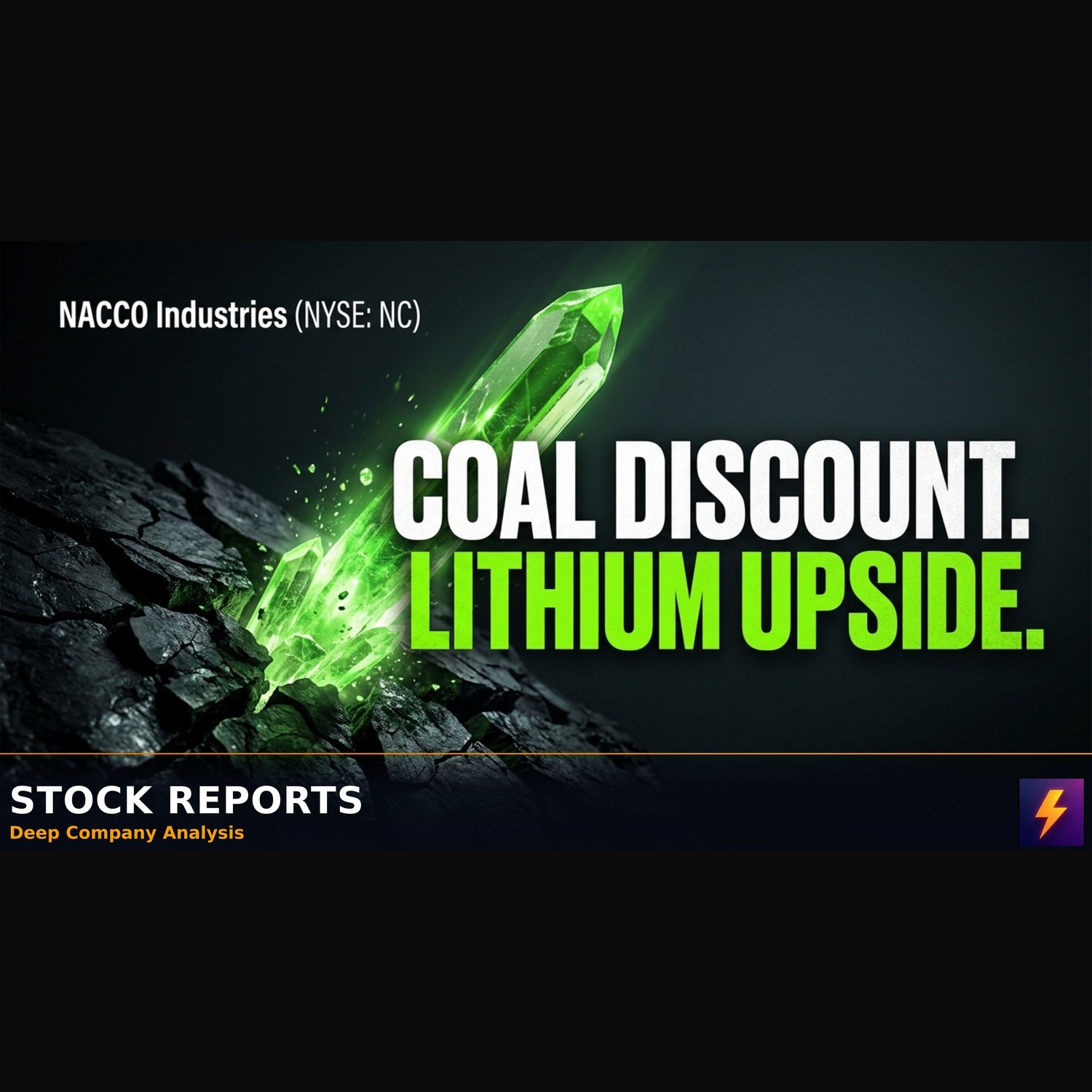 The Coal Discount Masking NACCO's Lithium Upside