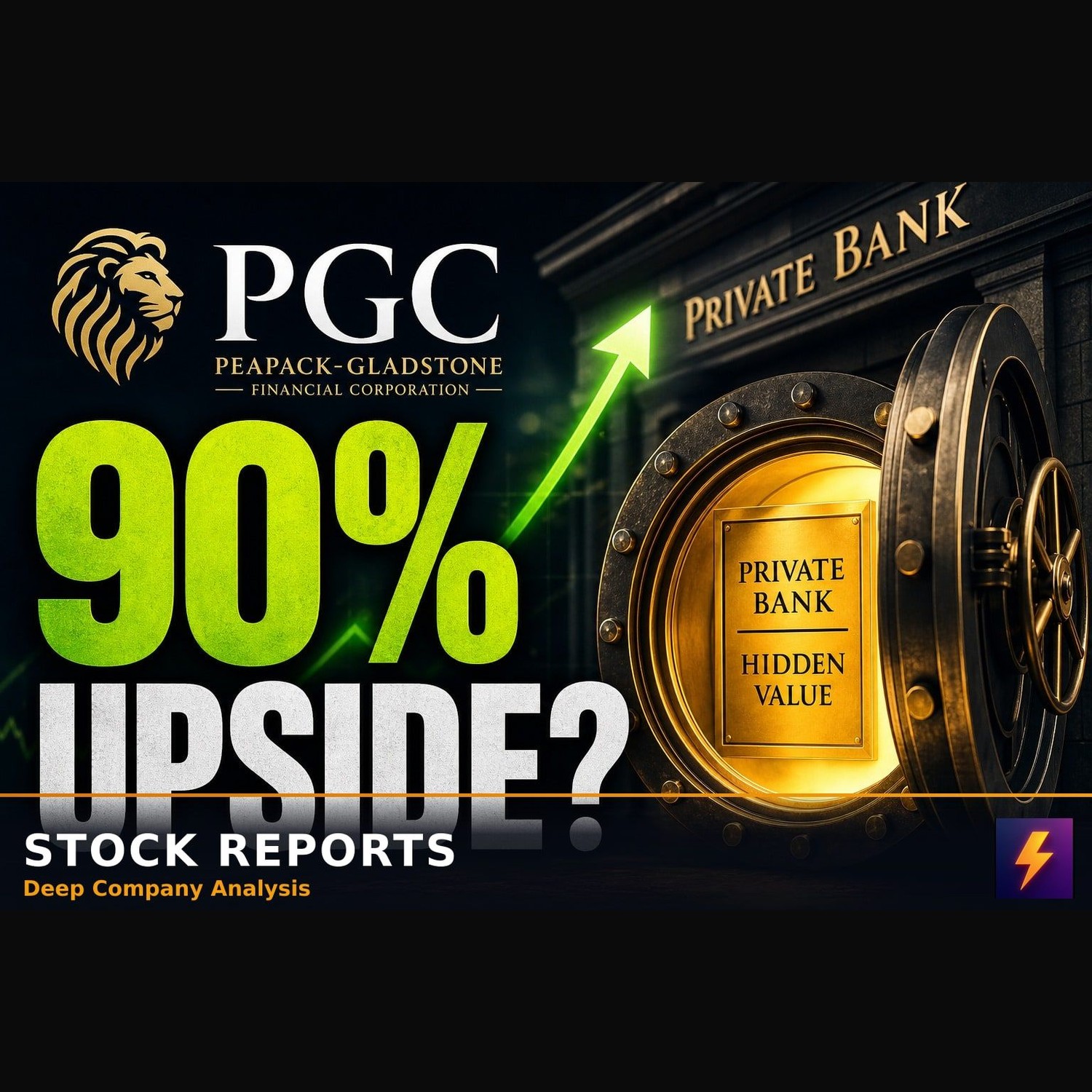 PGC Stock: The 90% Upside Private Bank Anomaly