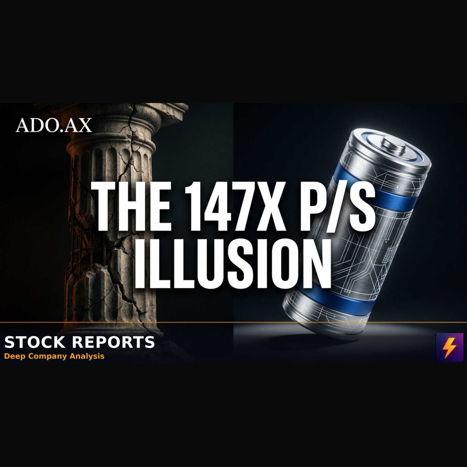ADO.AX: The 147x P/S Illusion Masking a Battery Pivot