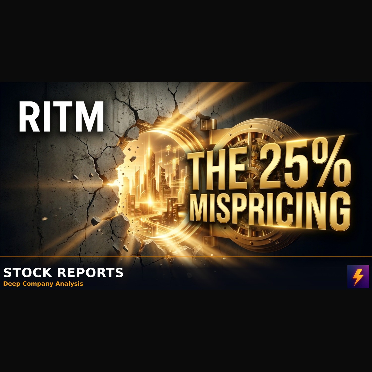 RITM's 25% discount hides a global asset manager