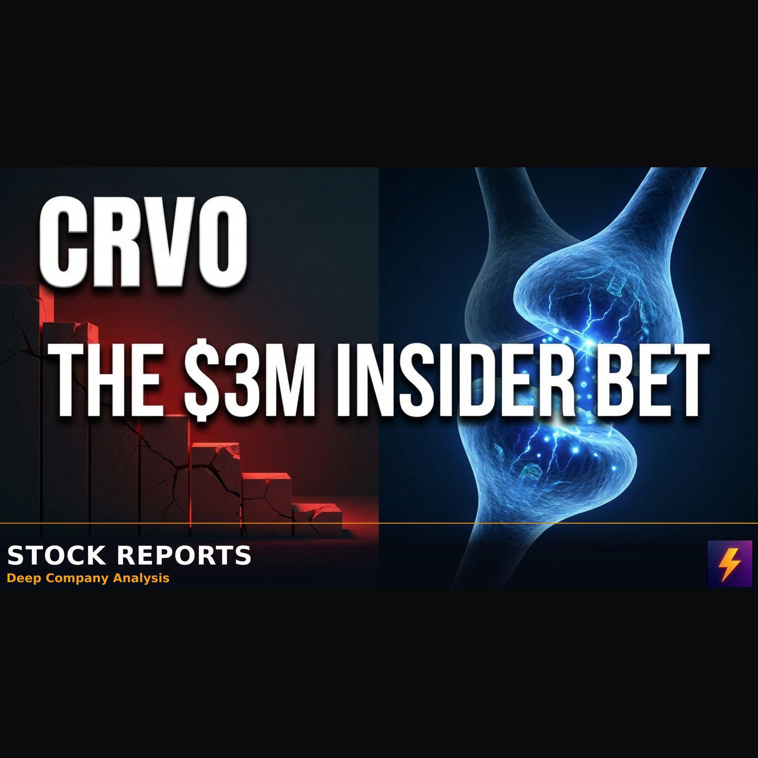 CRVO Insider Risks $3M on Asymmetric Phase 3 Upside