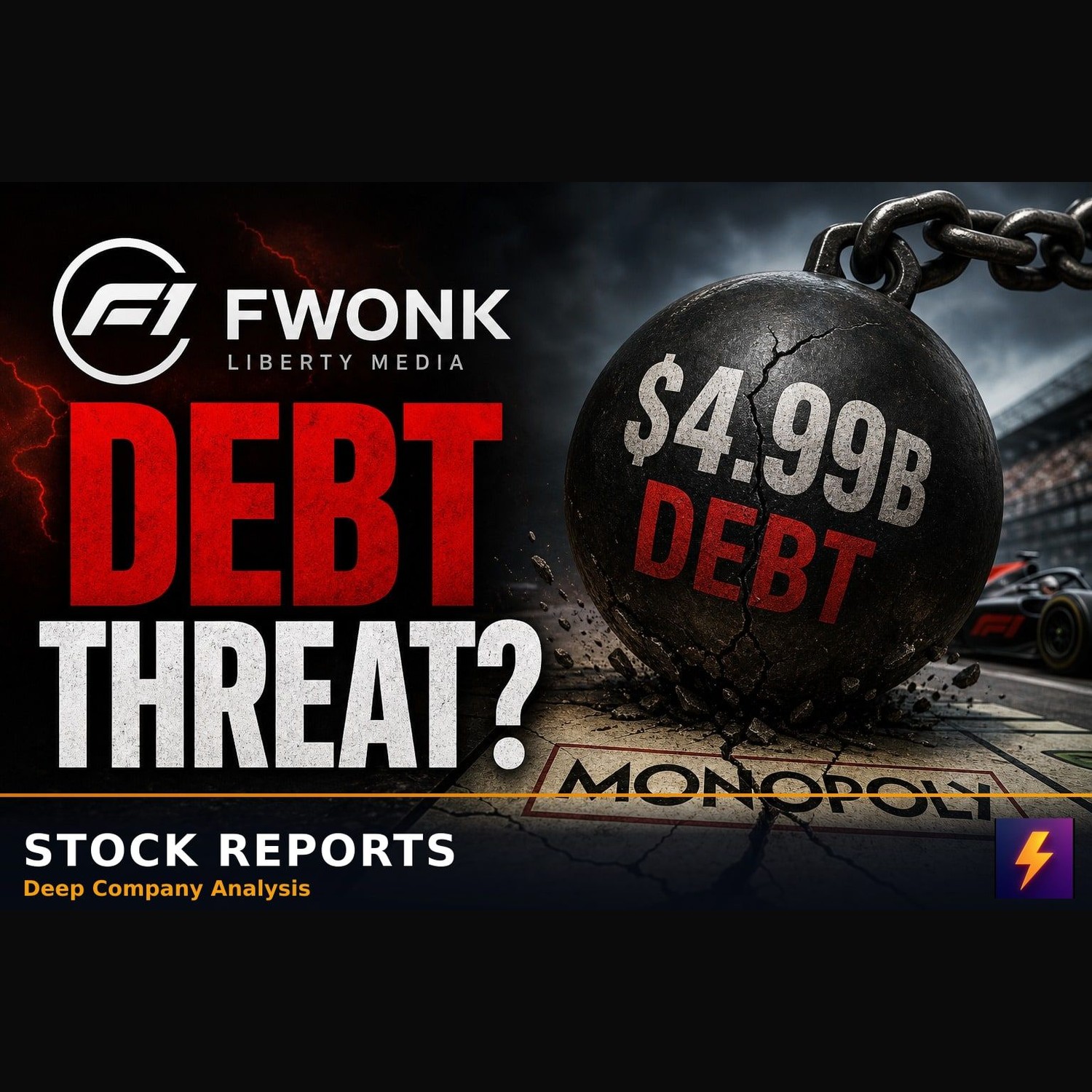 FWONK Monopoly Confronts $4.99B Debt Threat