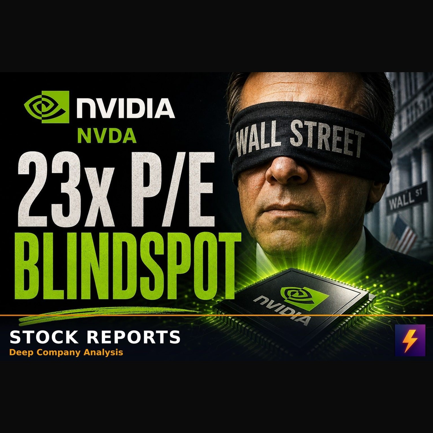 **Why NVDA at 23x P/E is Wall Street's Biggest Blindspot**