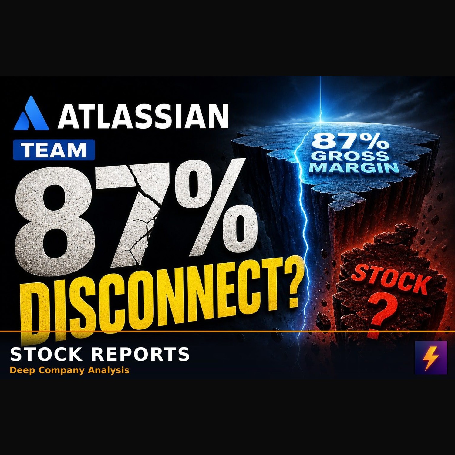Atlassian Stock: The 87% Gross Margin Disconnect