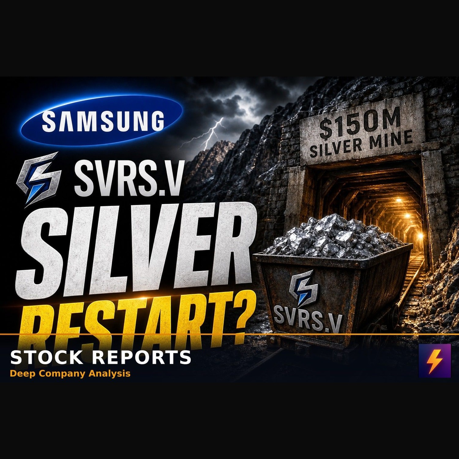 **Samsung backs SVRS as $150M silver mine restarts**