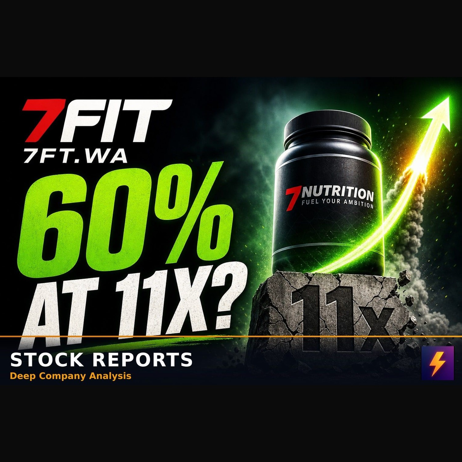 7FT grows at 60% but trades at 11x earnings