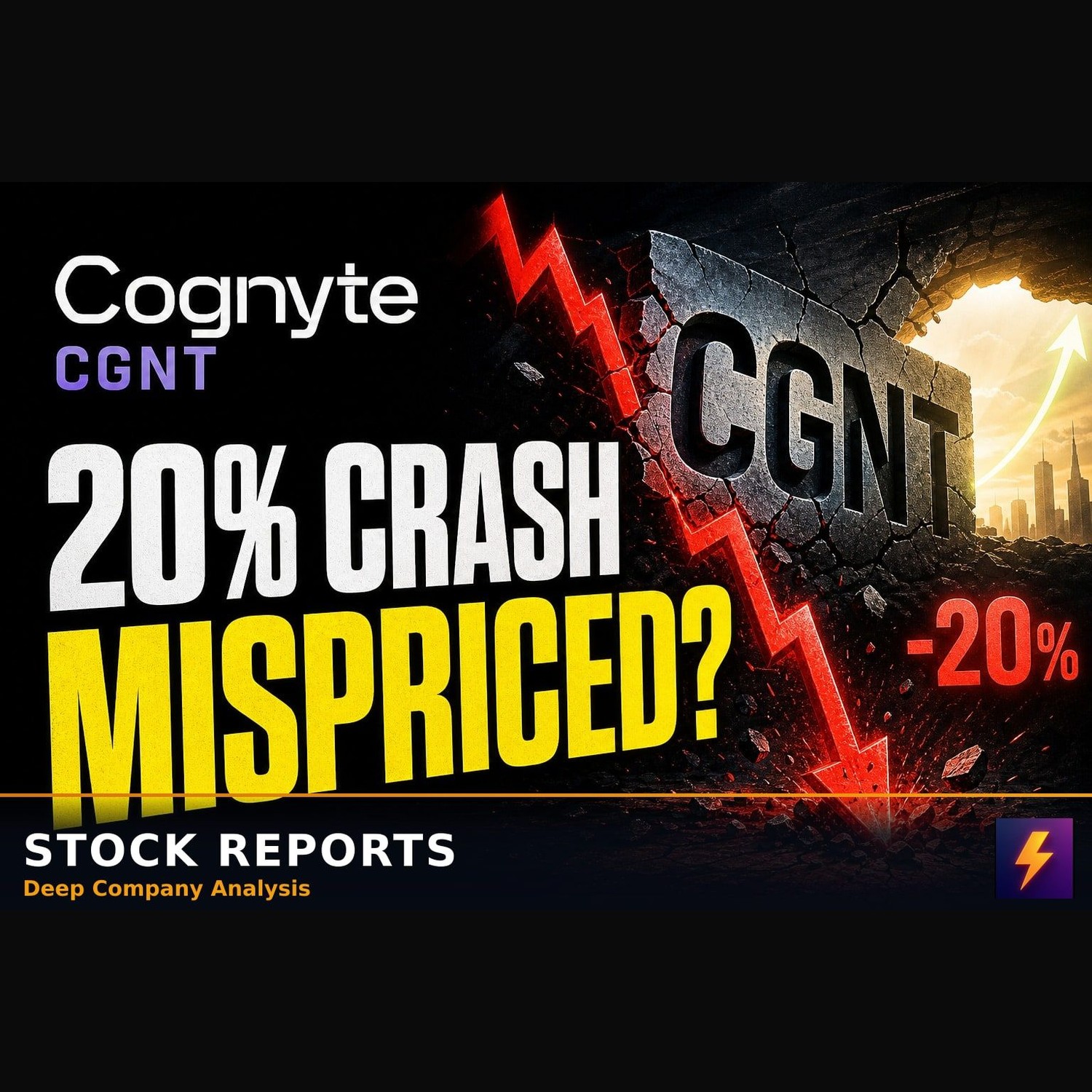 Why the 20% CGNT crash is a massive mispricing