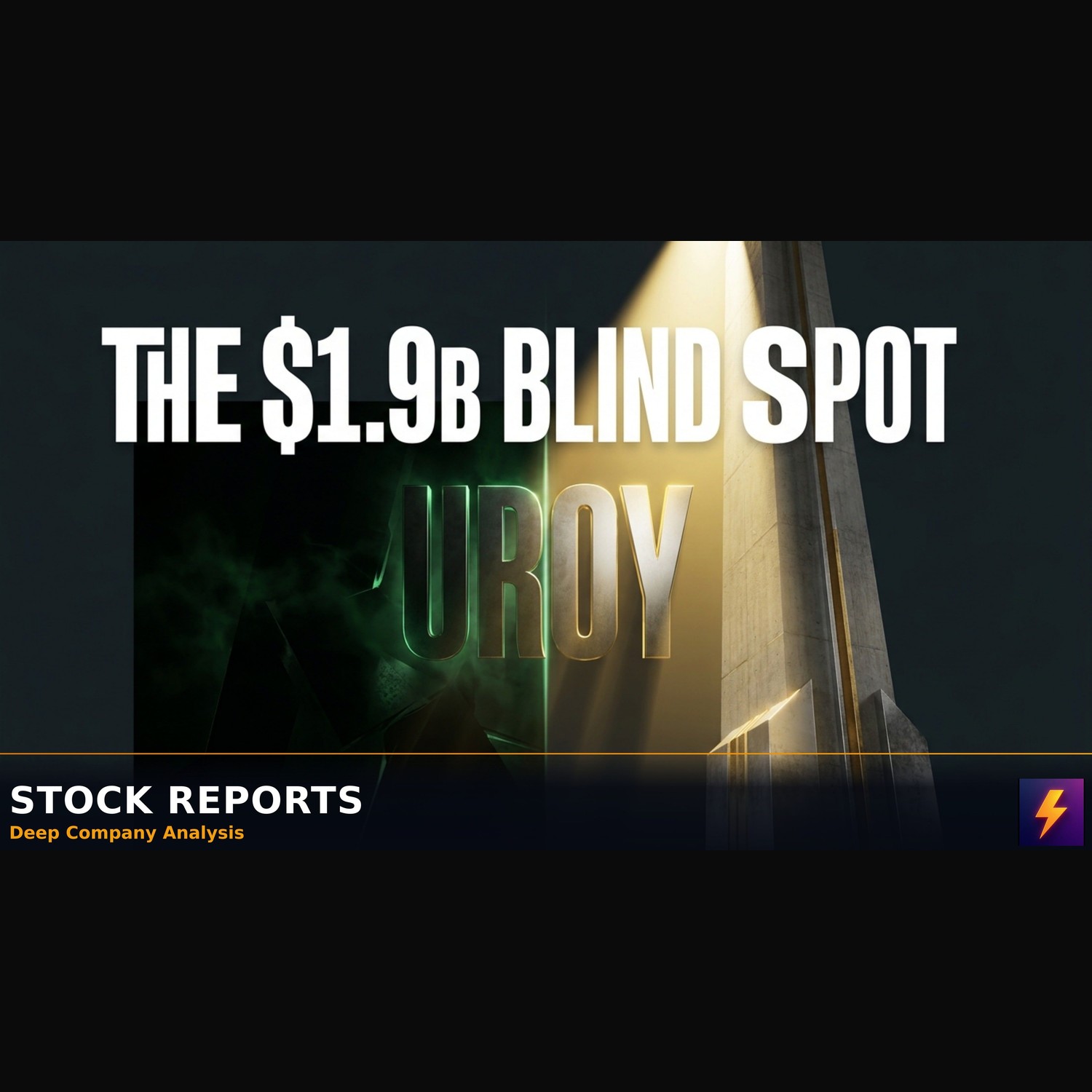 Why the Market Is Mispricing UROY’s $1.9B Merger