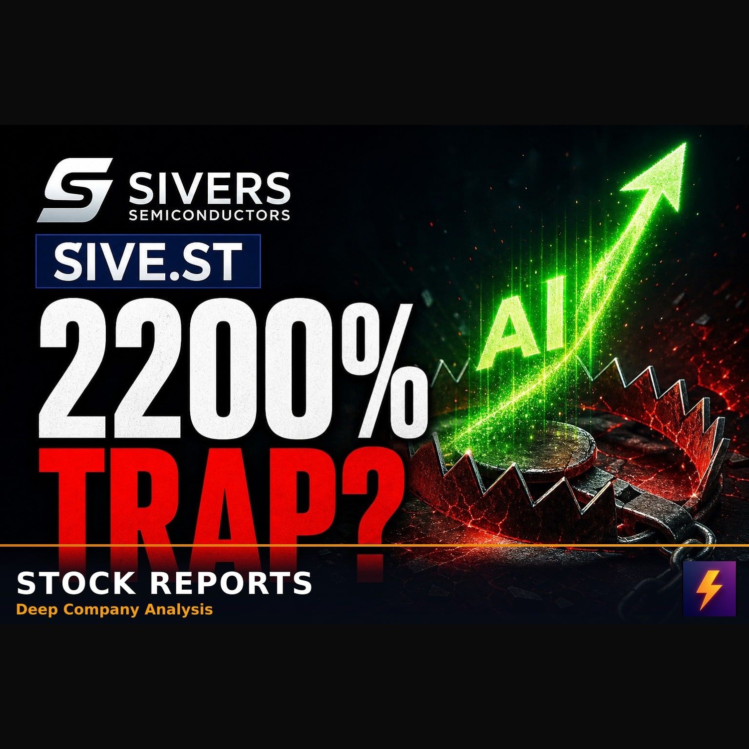 Sivers SIVE.ST: The 2200% AI Momentum Trap