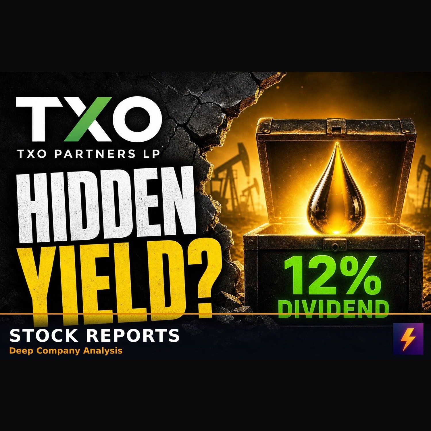 TXO massive paper loss hides a 12% dividend yield