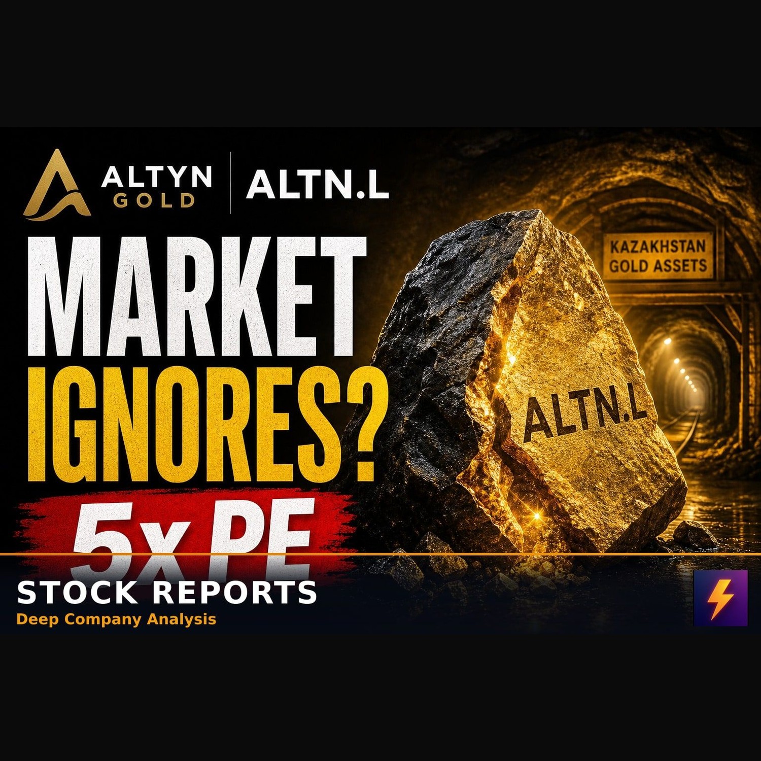 Why the Market Ignores AltynGold ALTN at 5x PE