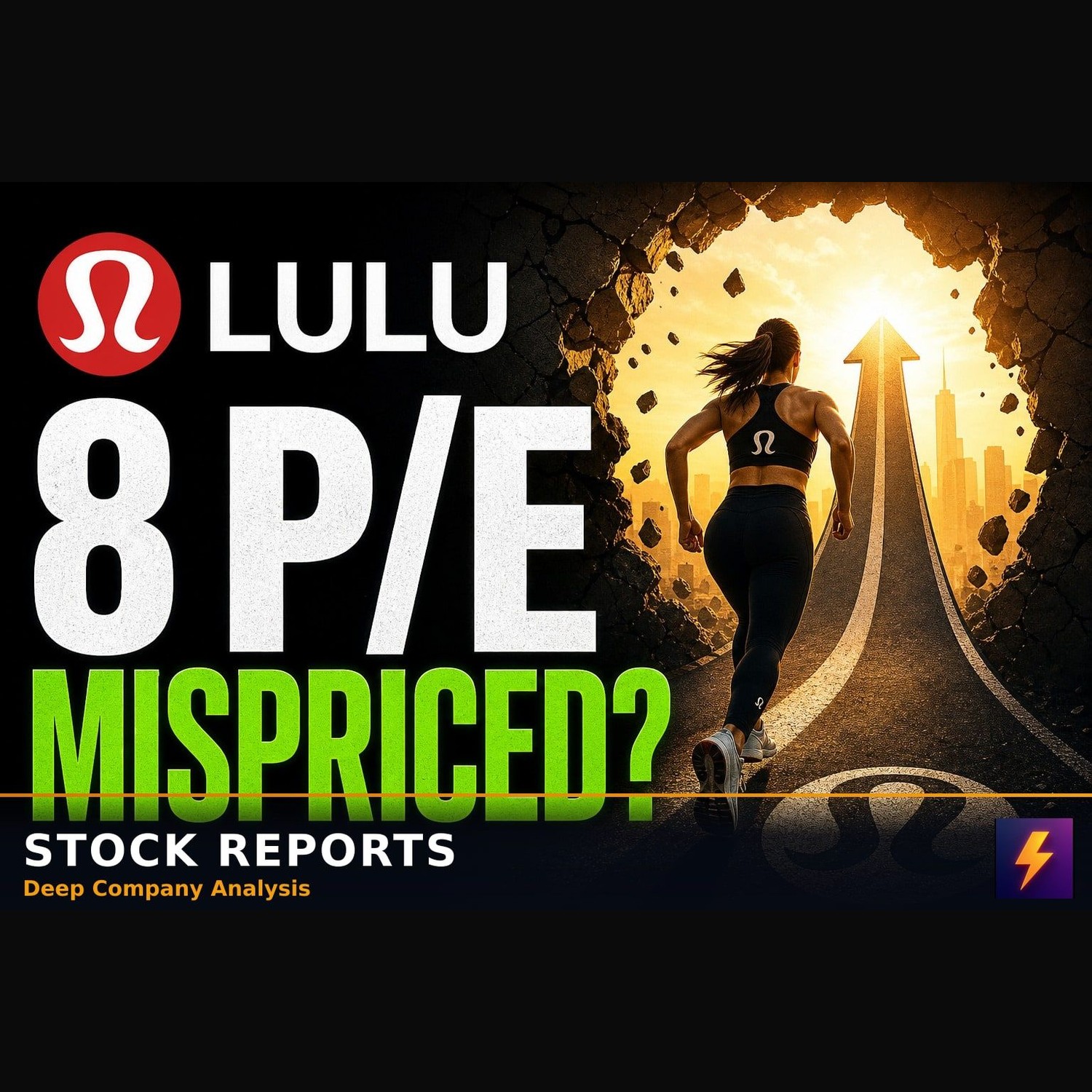 Why Lululemon at 8 P/E is a Mispriced Turnaround