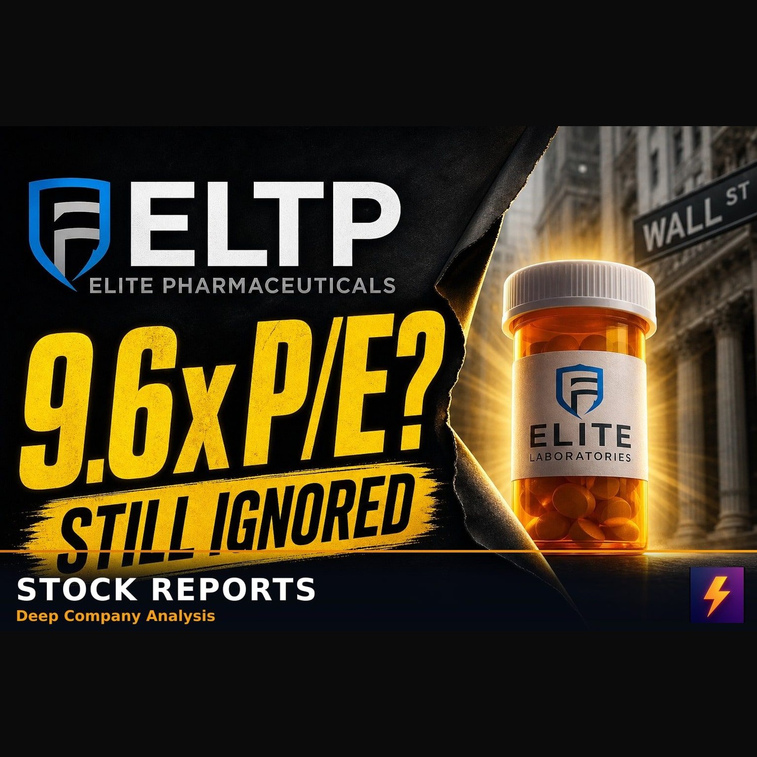 ELTP: The 9.6x P/E stock Wall Street is ignoring episode artwork