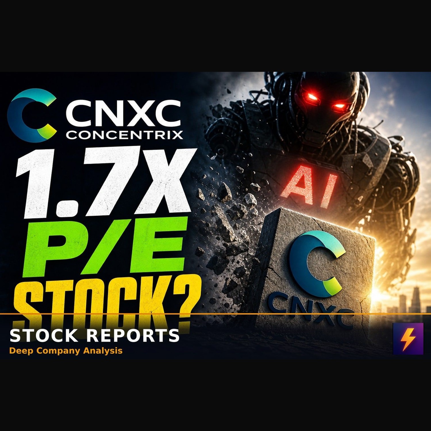 CNXC: The 1.7x P/E Stock AI Is Supposed to Kill episode artwork