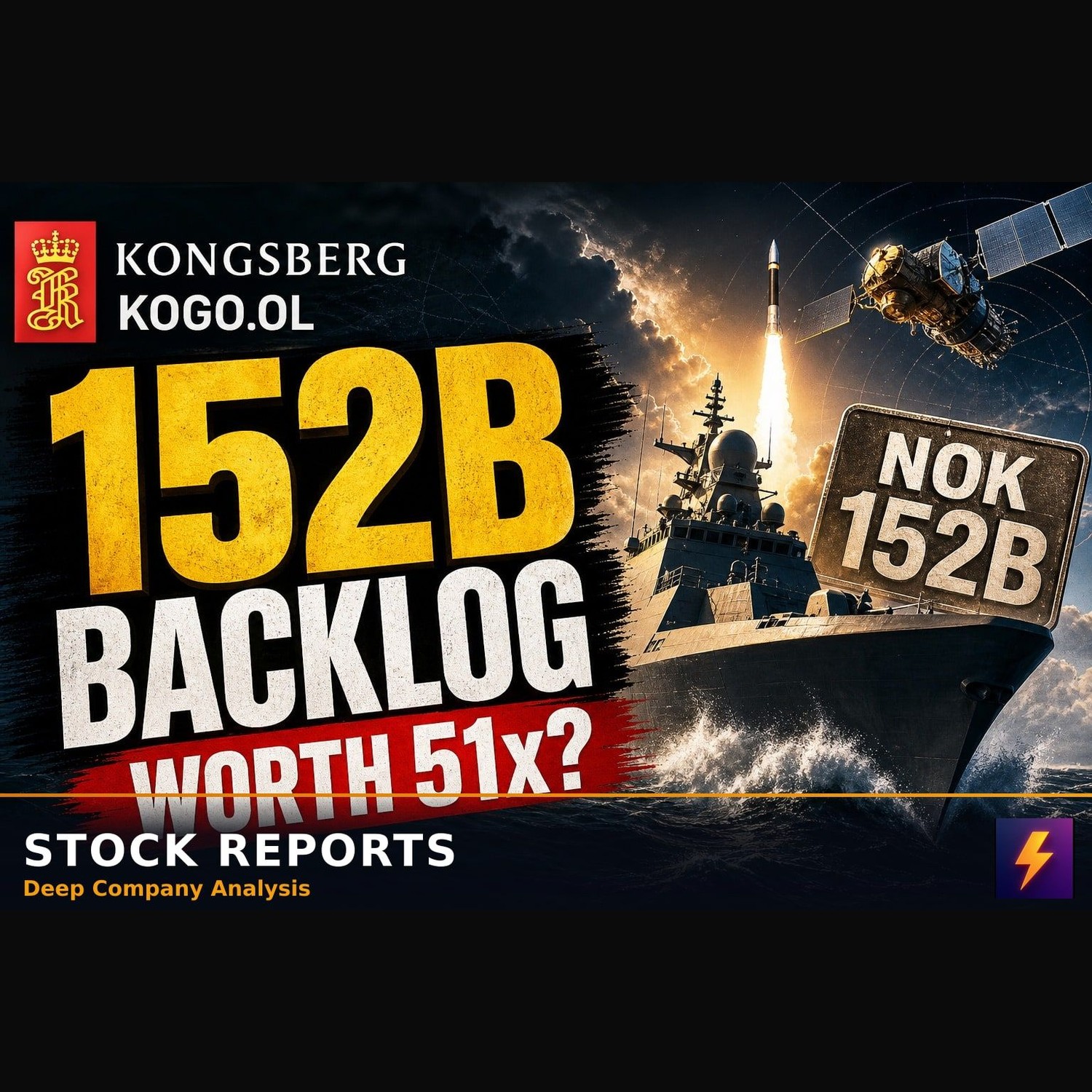 Why Kongsberg’s NOK 152B backlog justifies its 51x P/E episode artwork