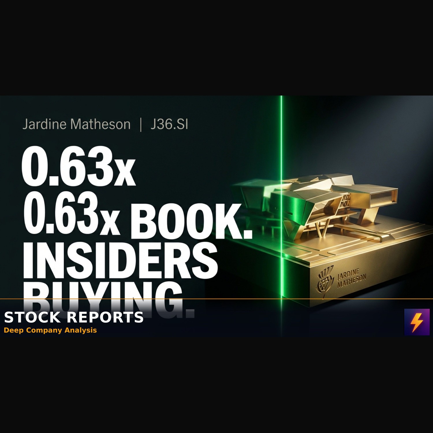 Insiders Buy Millions of J36 at 0.63x Book episode artwork