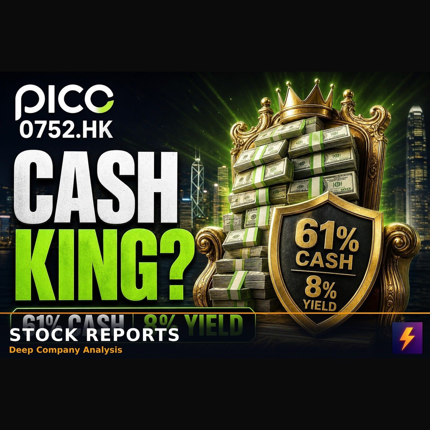Pico 0752.HK Backed by 61% Cash and an 8% Yield episode artwork