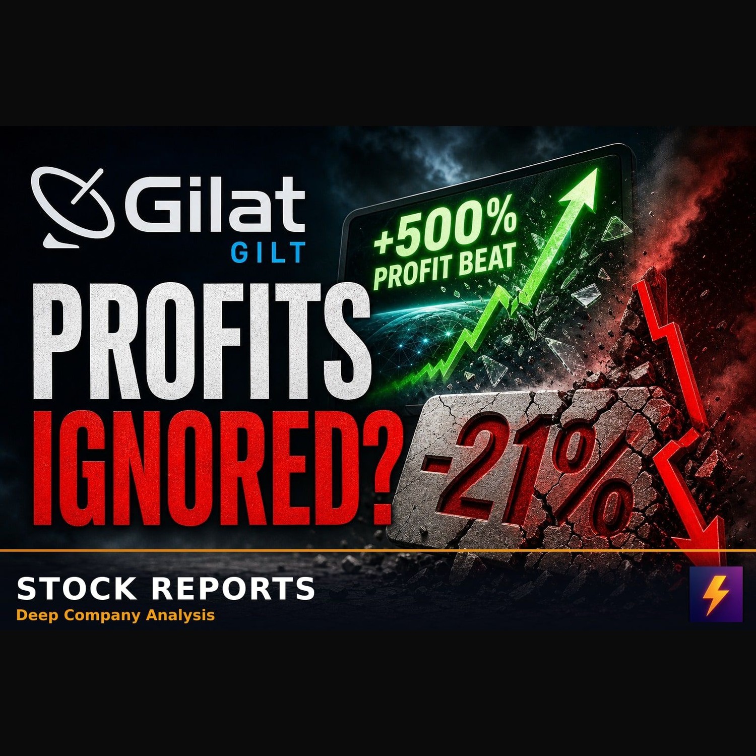 GILT Stock Crashed 21% Despite This 500% Profit Beat episode artwork