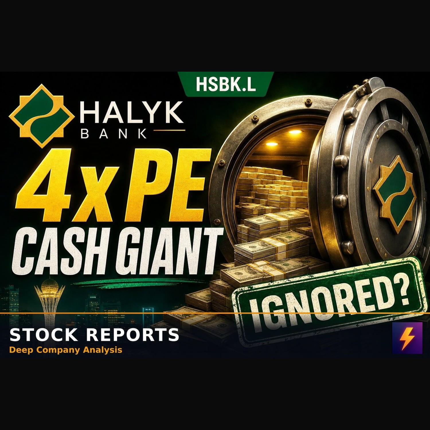 HSBK: The 4x PE Cash Giant the Market Ignores episode artwork
