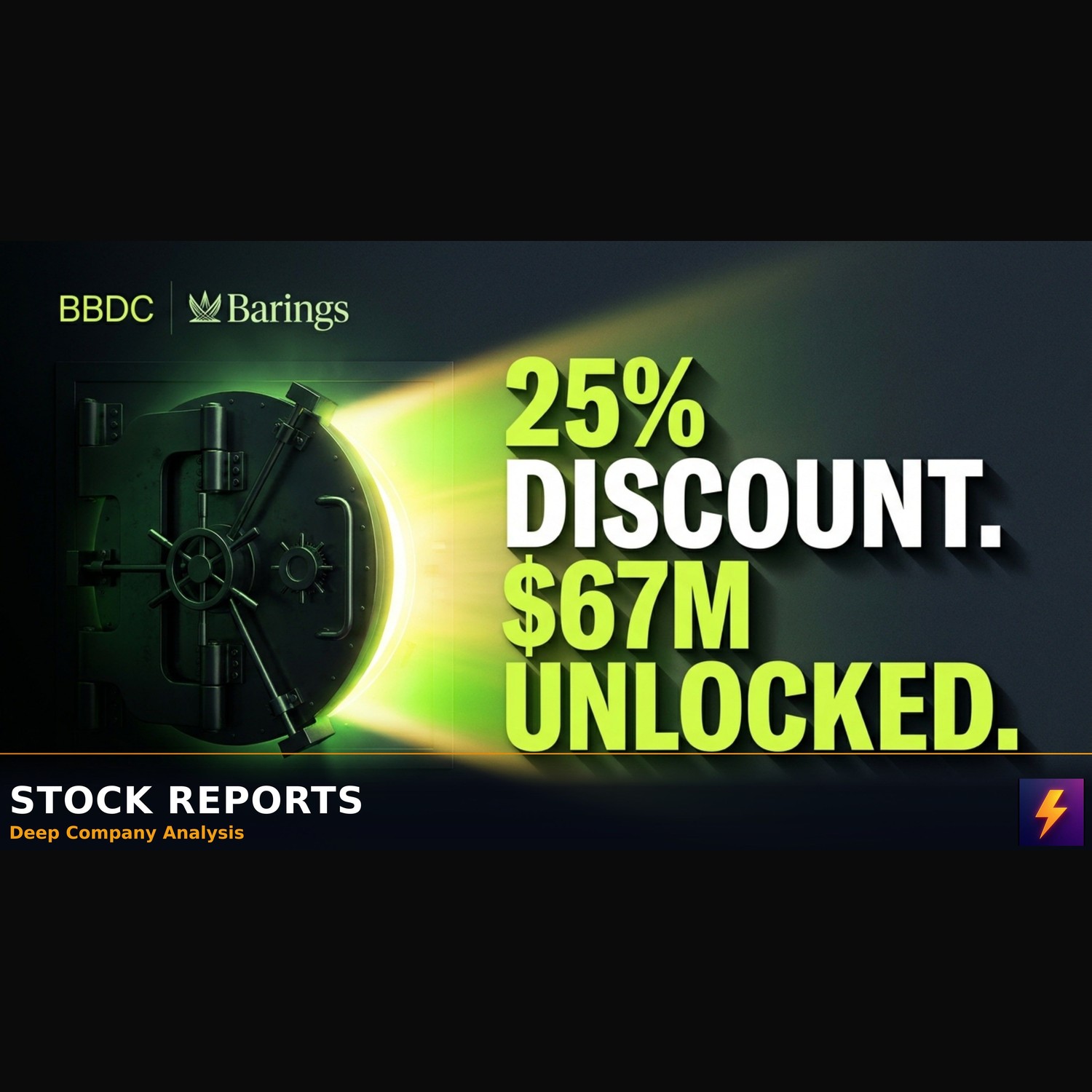BBDC Trades at a 25% Discount with 67M Unlocked Cash episode artwork