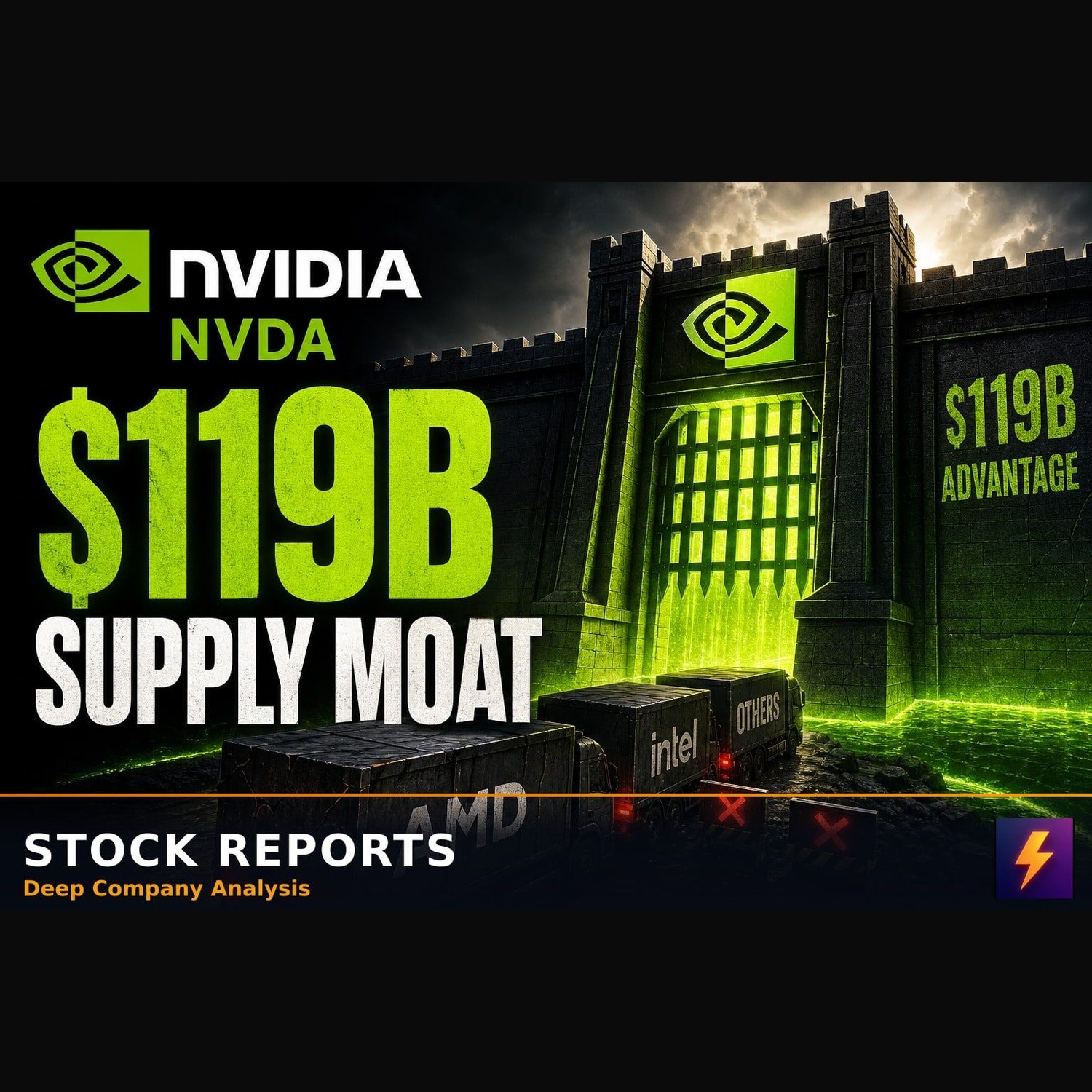 NVIDIA Massive $119B Supply Moat Is Starving Rivals