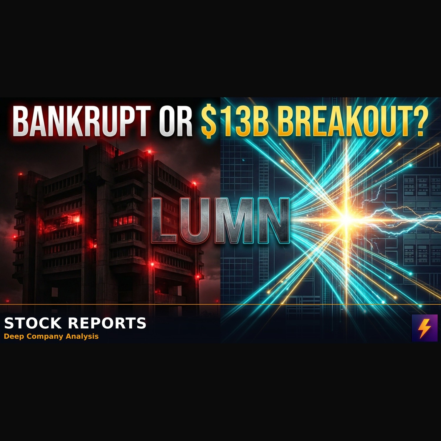LUMN Trades Distressed Despite $13B AI Contracts