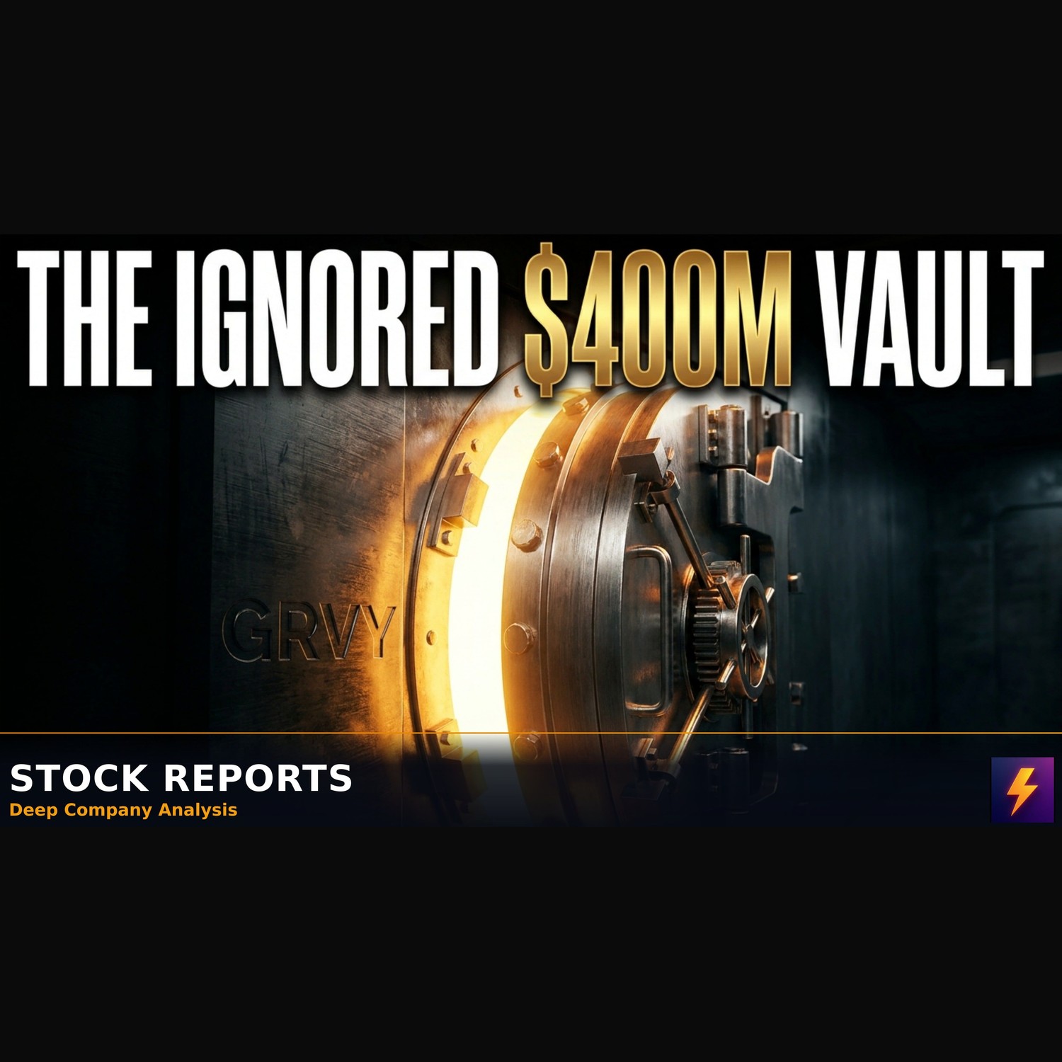 GRVY has a $400M cash pile the market ignored