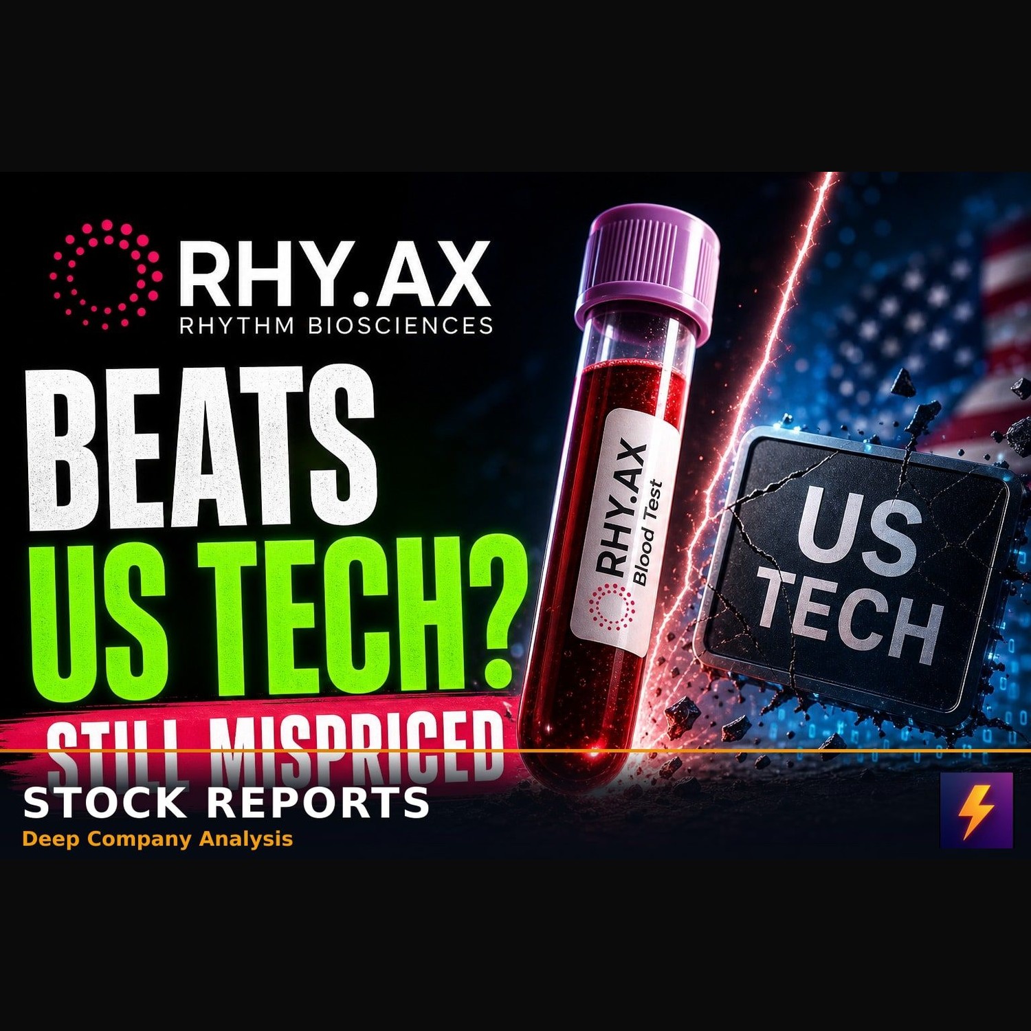ASX RHY blood test beats US tech but remains mispriced