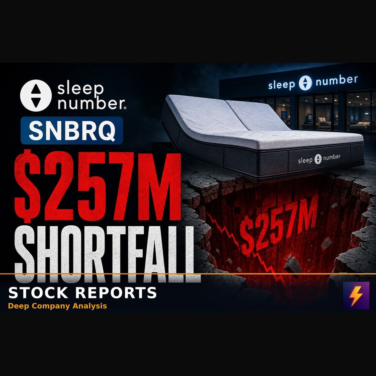 Sleep Number: The $257M shortfall wiping out SNBRQ