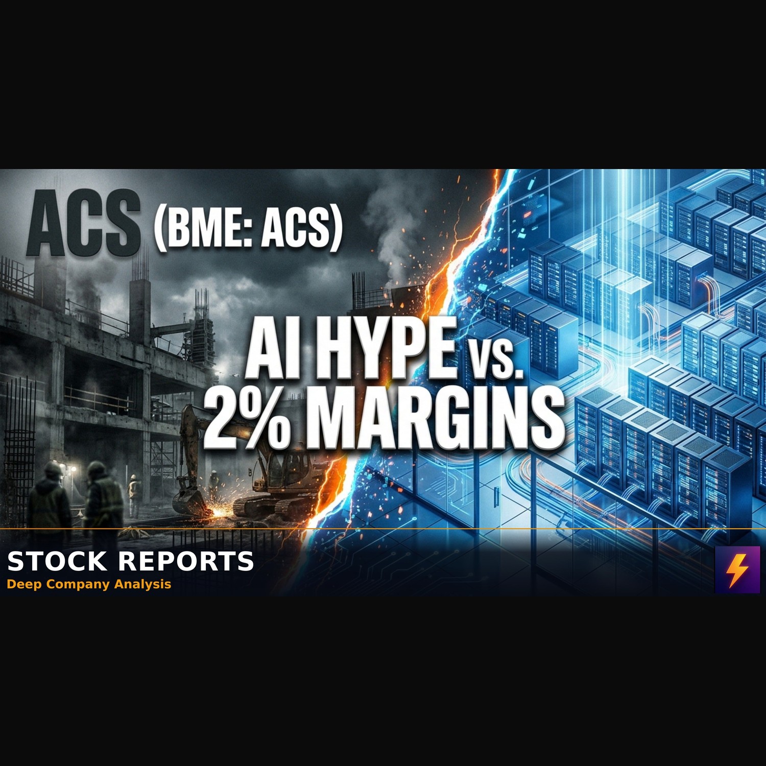 ACS Stock: The 33x AI Premium Facing 2% Margins