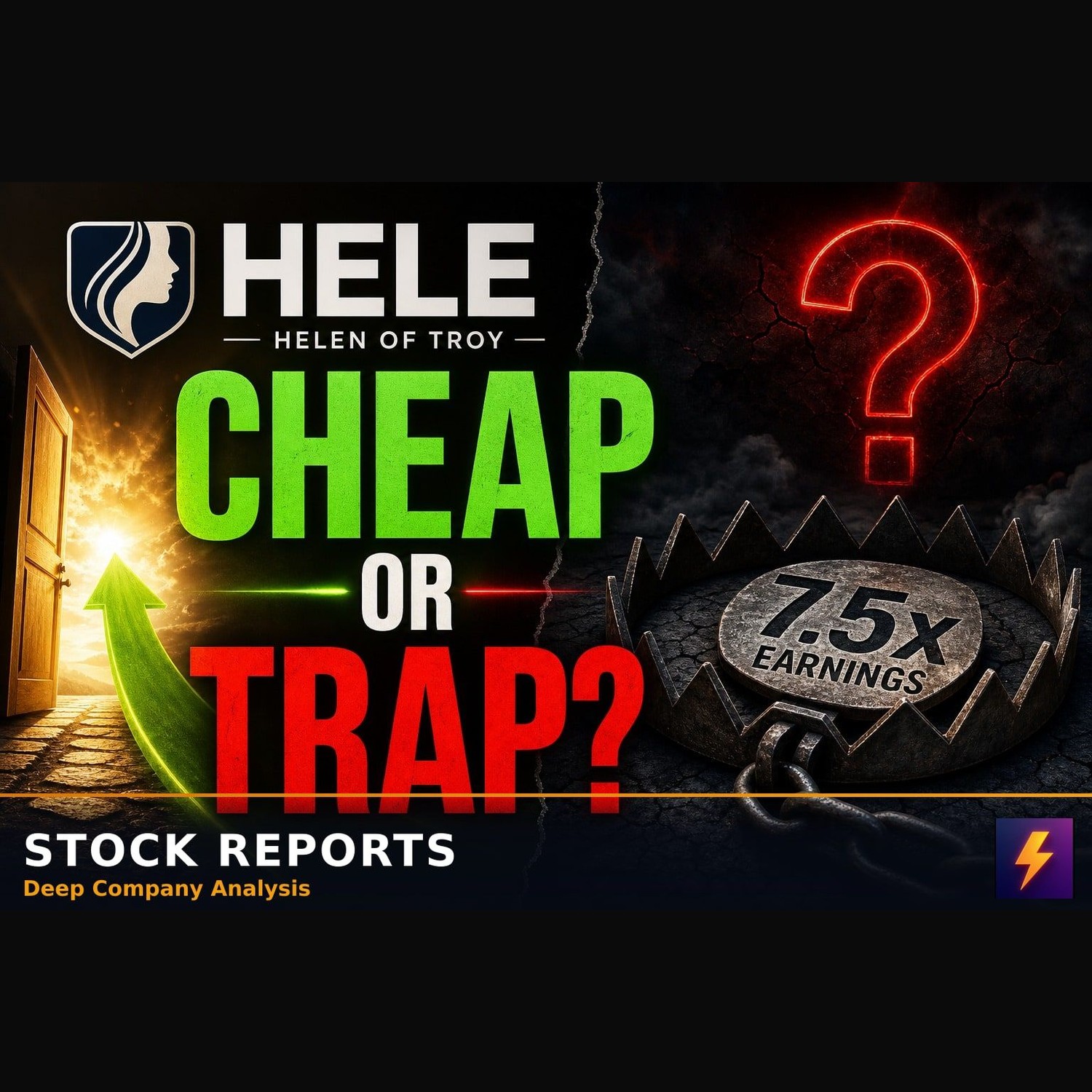 Why HELE at 7.5x Earnings is Cheap or a Trap