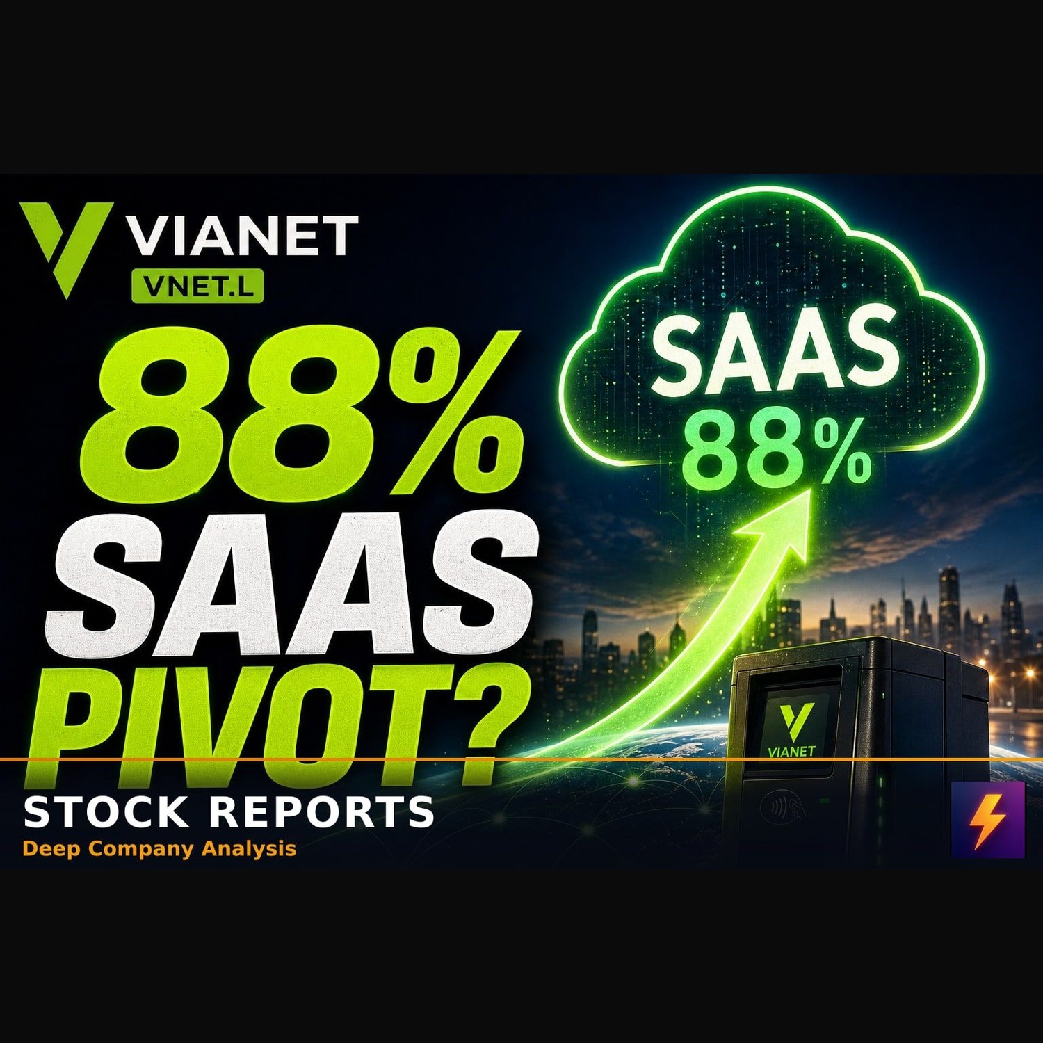 Vianet: The 88% SaaS Pivot the Market is Missing