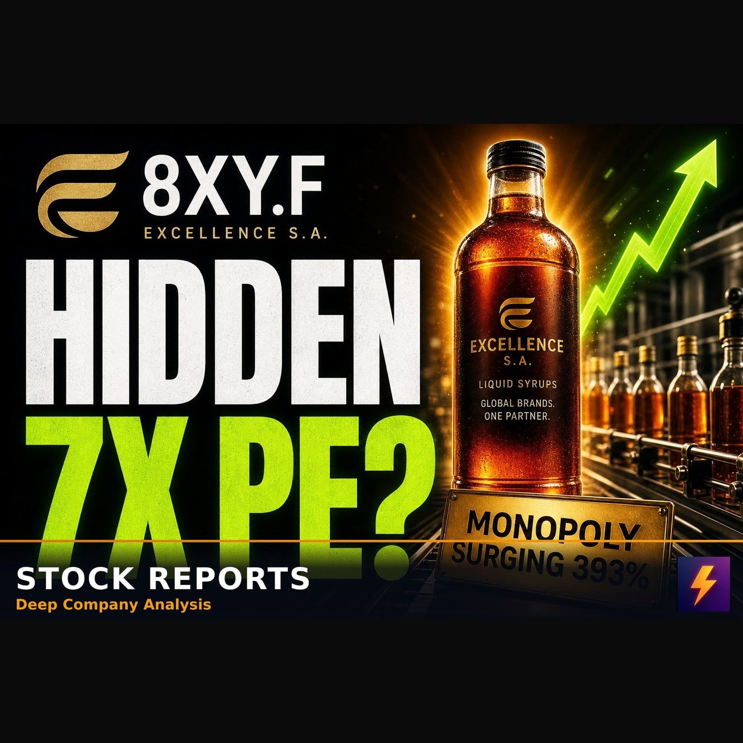 8XY.F is a hidden 7x PE monopoly surging 393%
